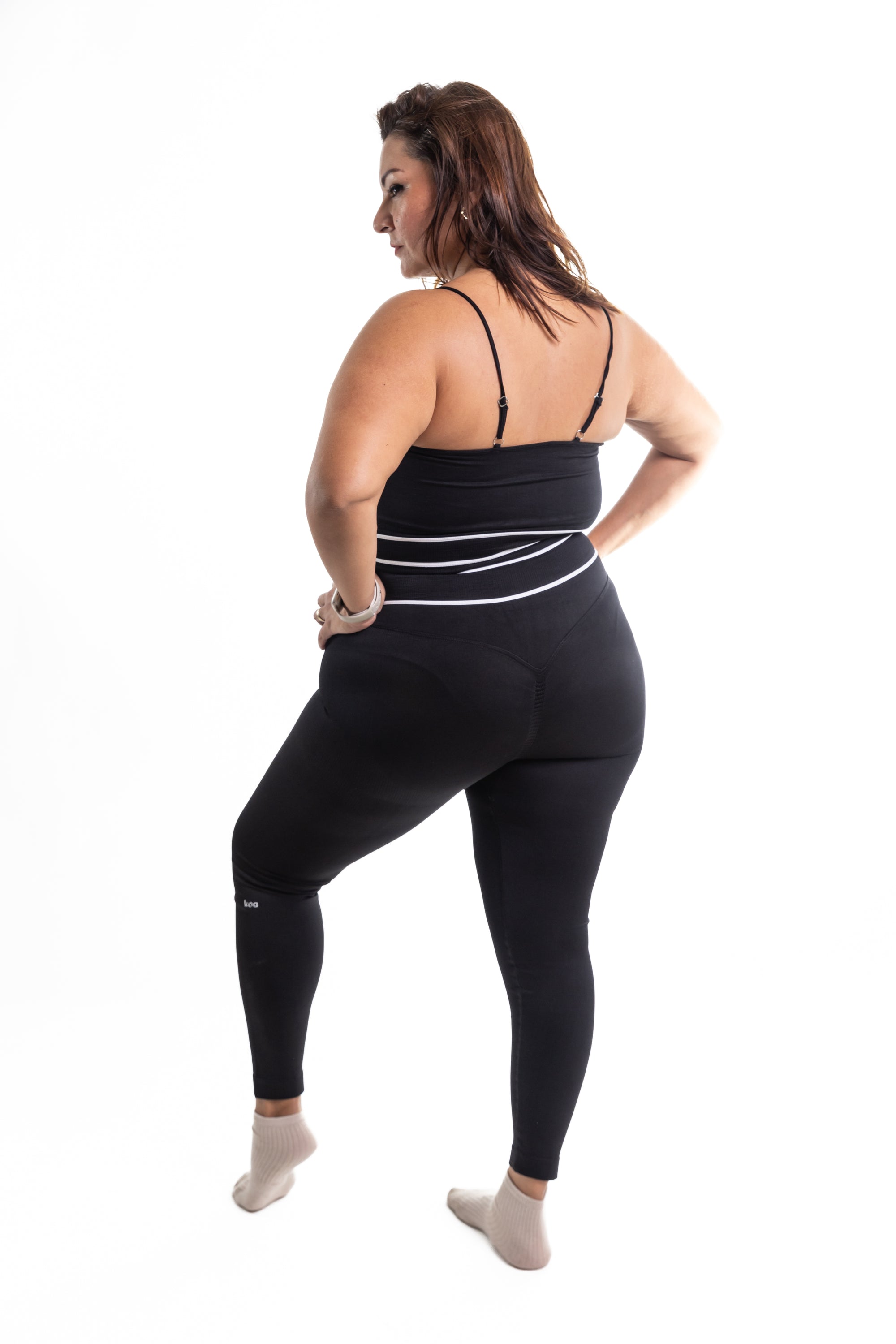 Set Compresivo Butt Control CURVY Negro