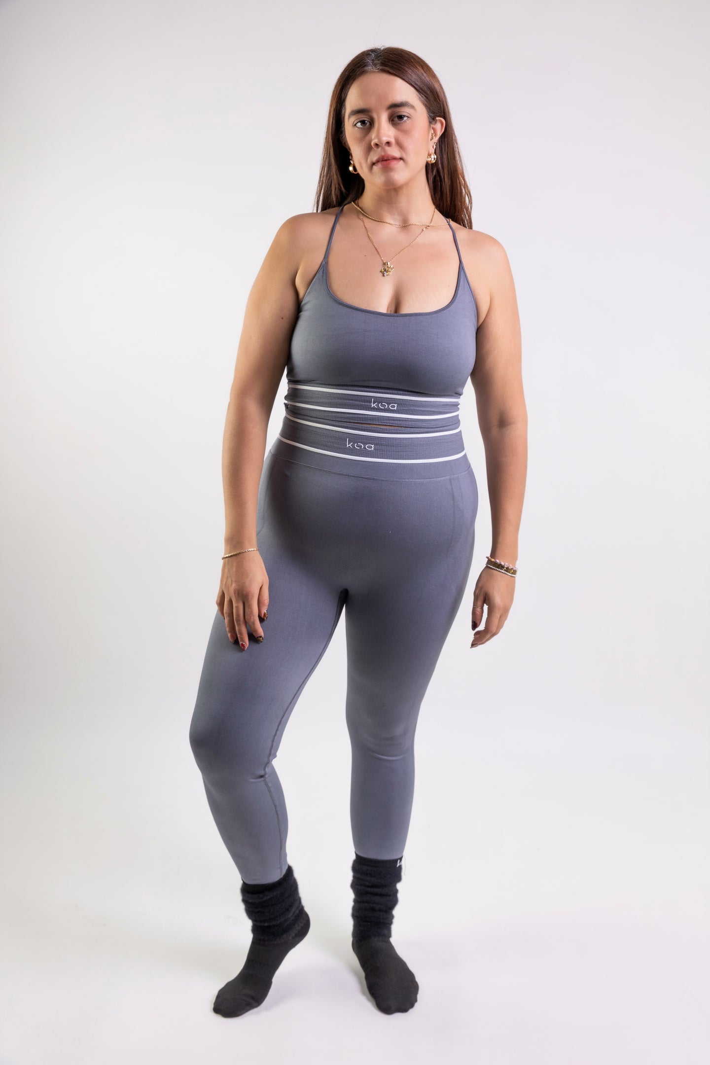 Set Compresivo Butt Control CURVY Gris
