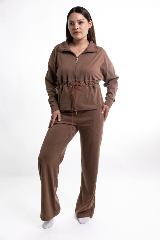 Set Pants Confort Café