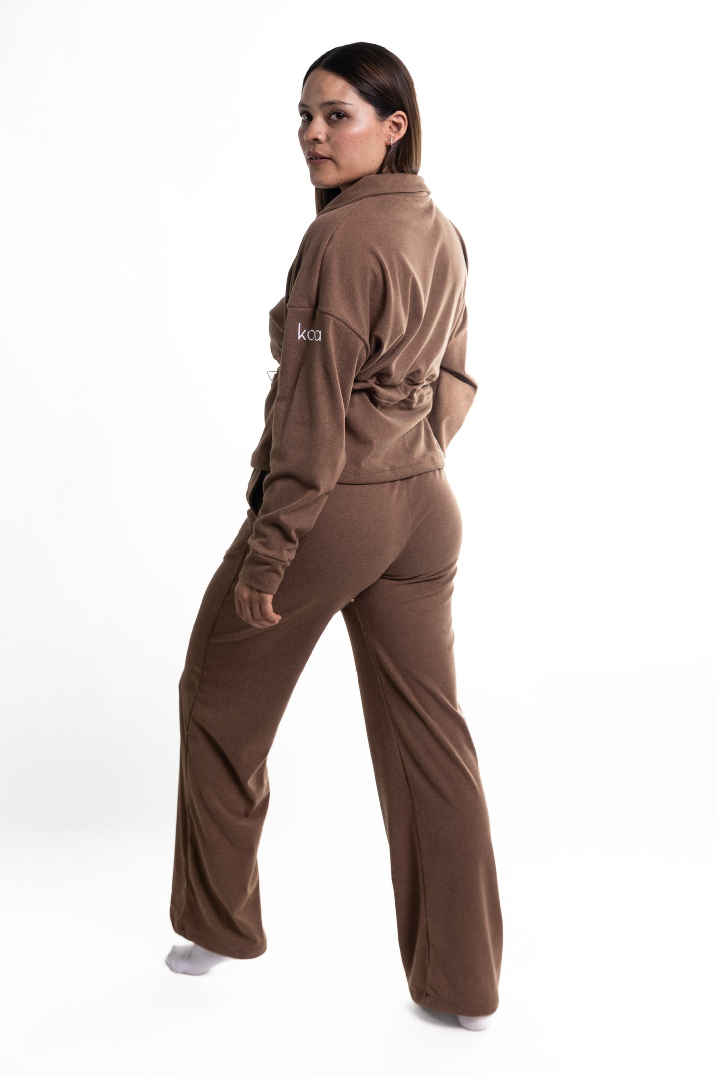 Set Pants Confort Café
