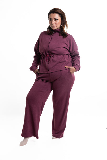 Set Pants Confort CURVY Vino