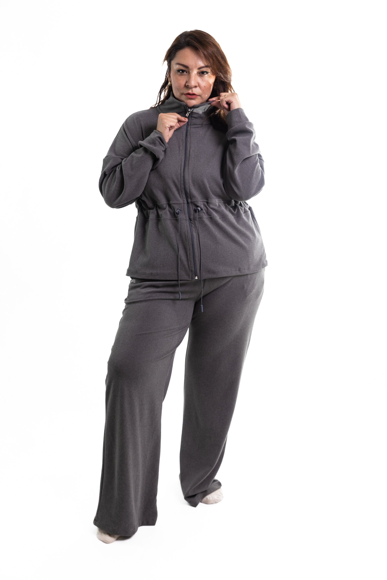 Set Pants Confort CURVY Gris