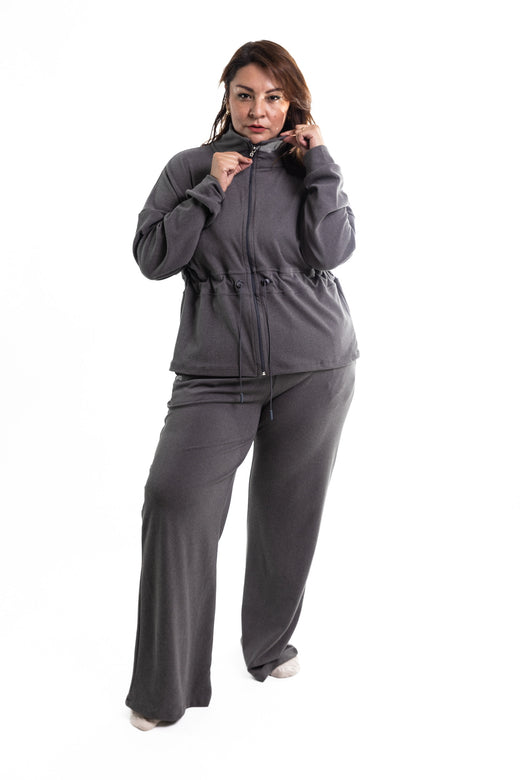 Set Pants Confort CURVY Gris