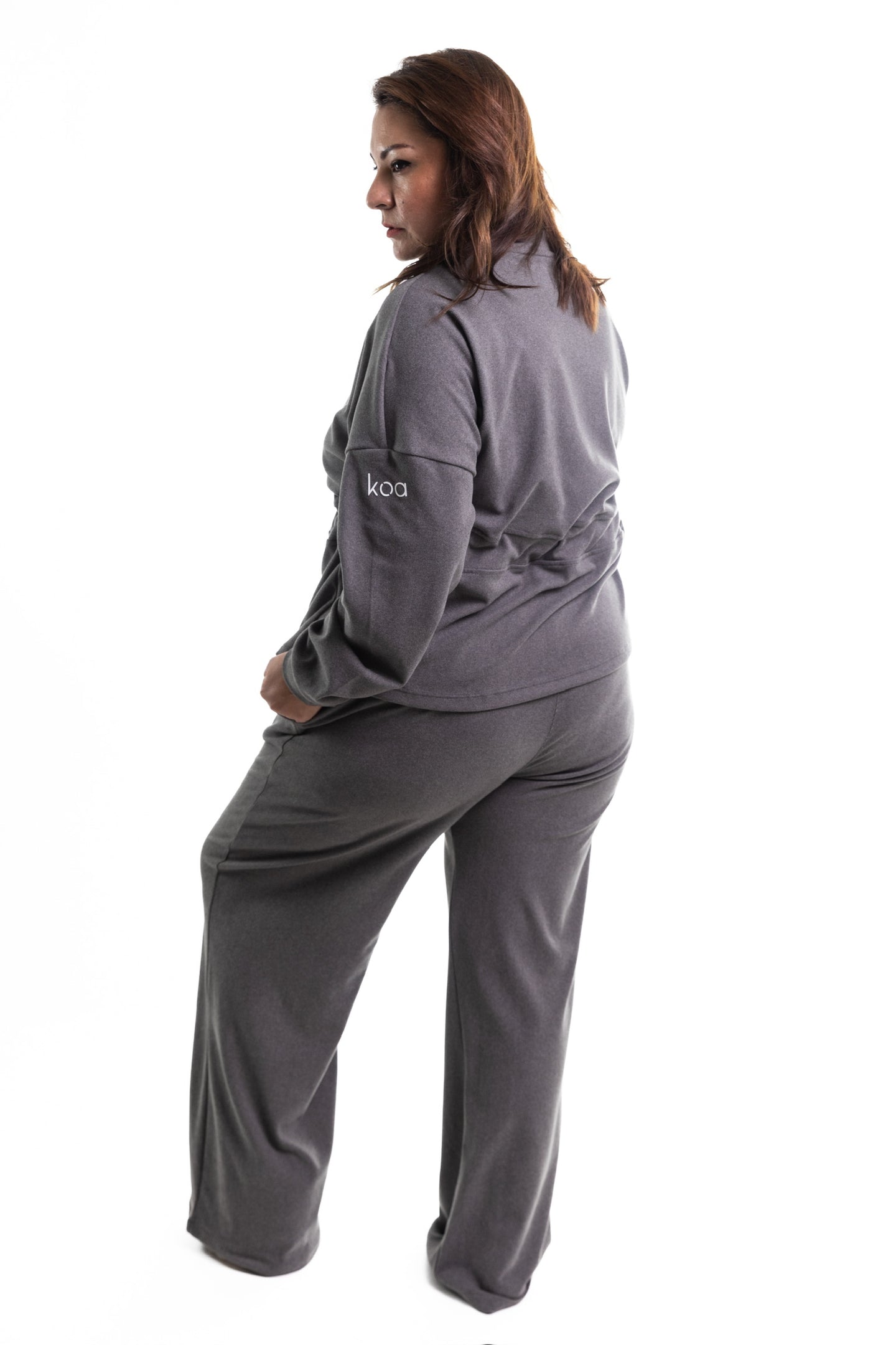 Set Pants Confort CURVY Gris