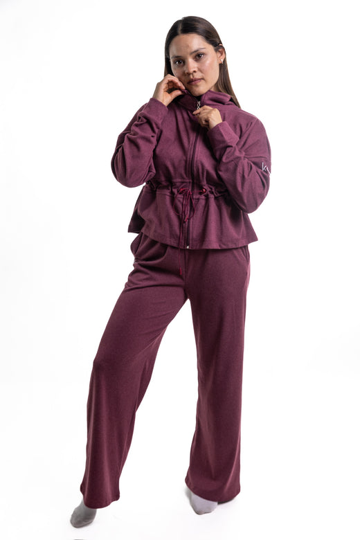 Set Pants Confort Vino