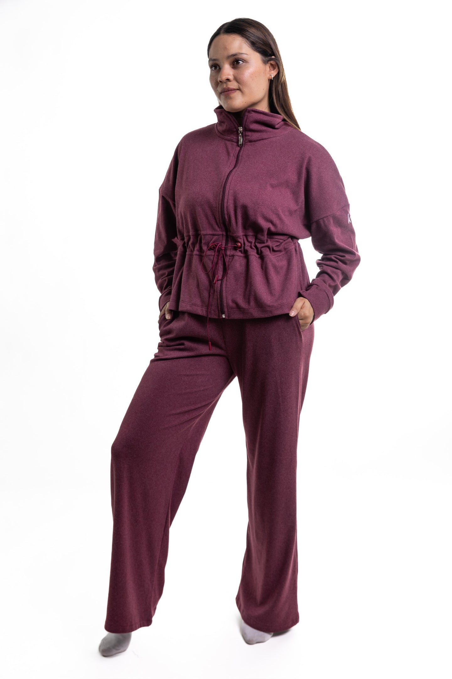 Set Pants Confort Vino