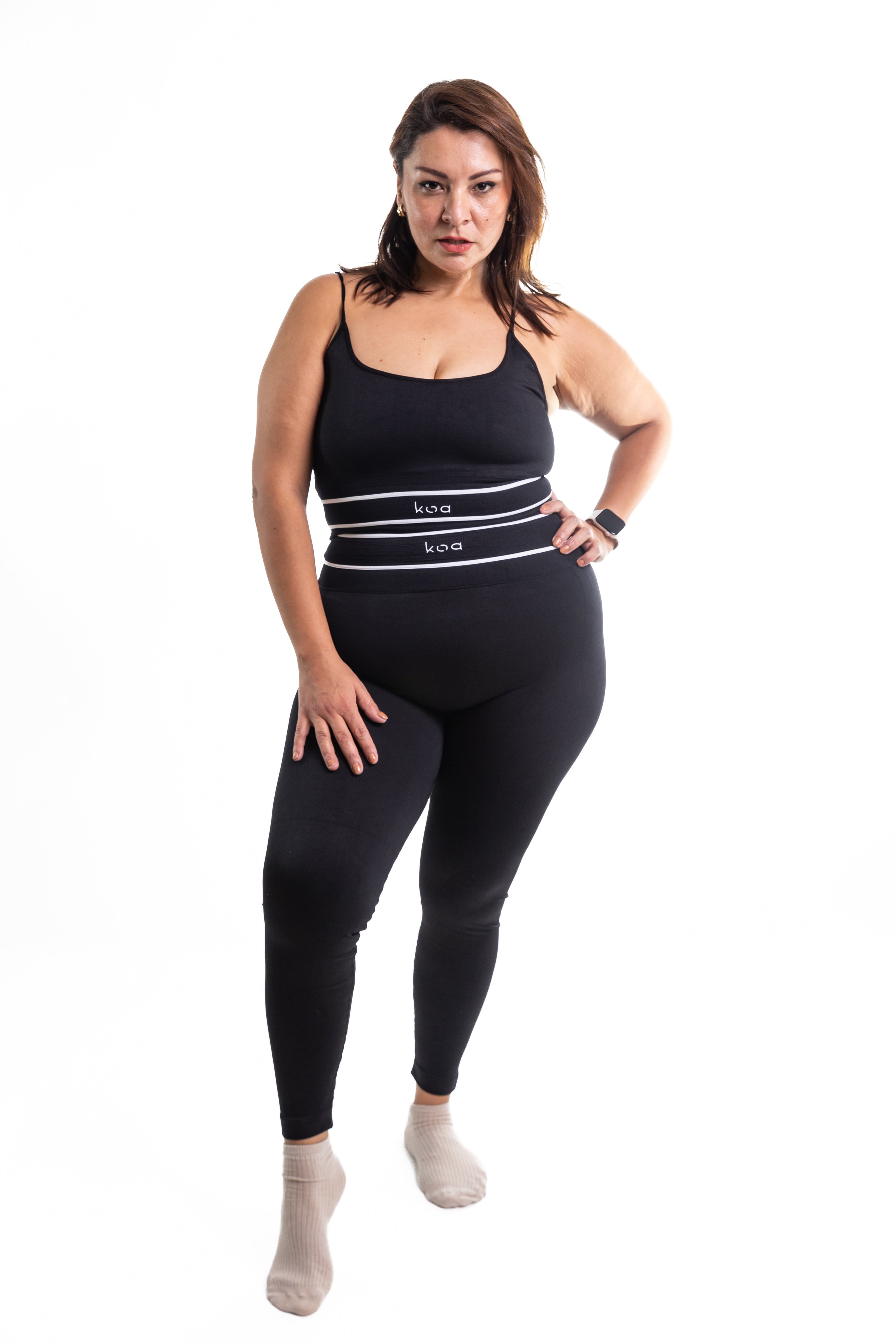 Set Compresivo Butt Control CURVY Negro