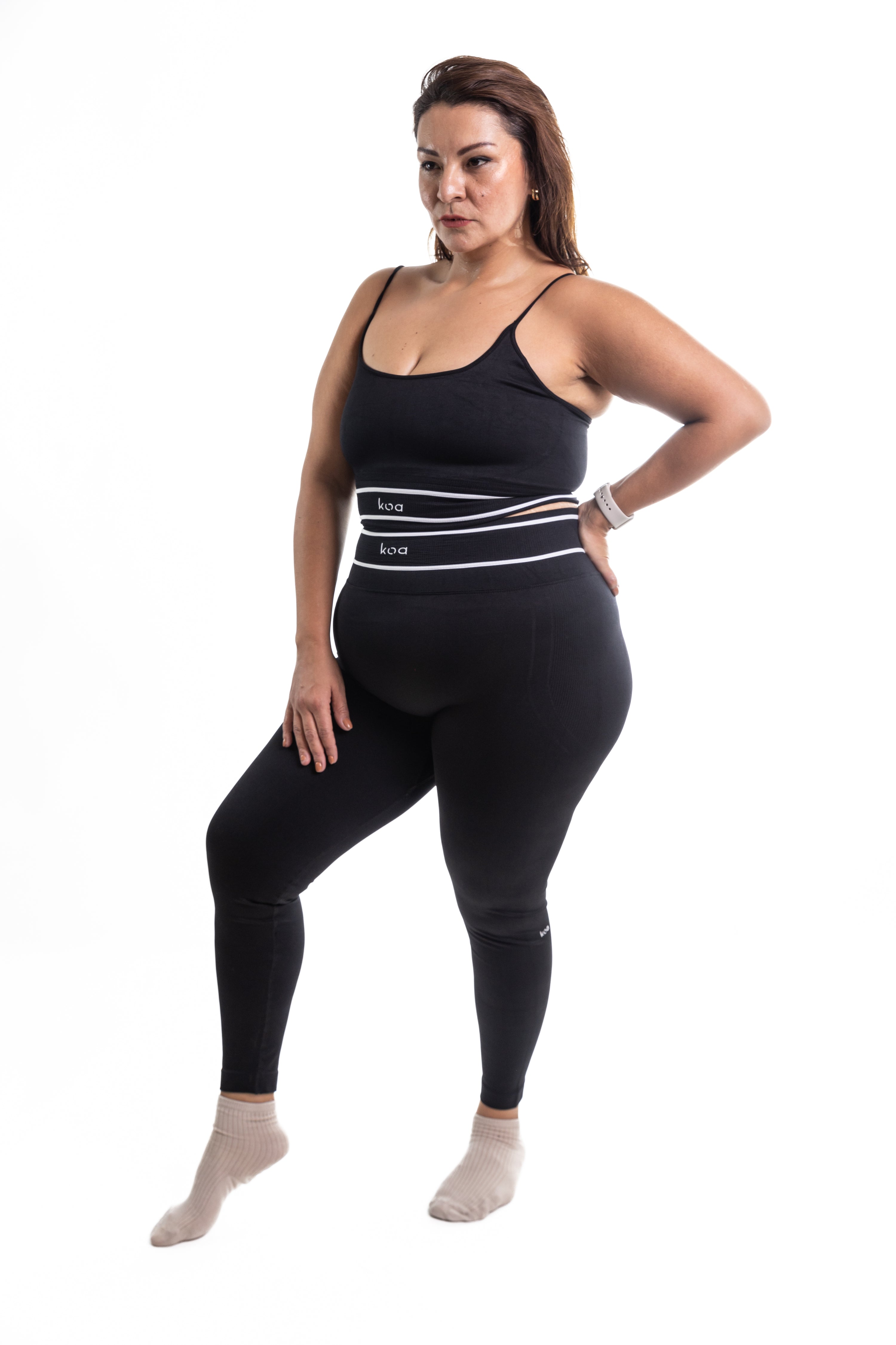 Set Compresivo Butt Control CURVY Negro