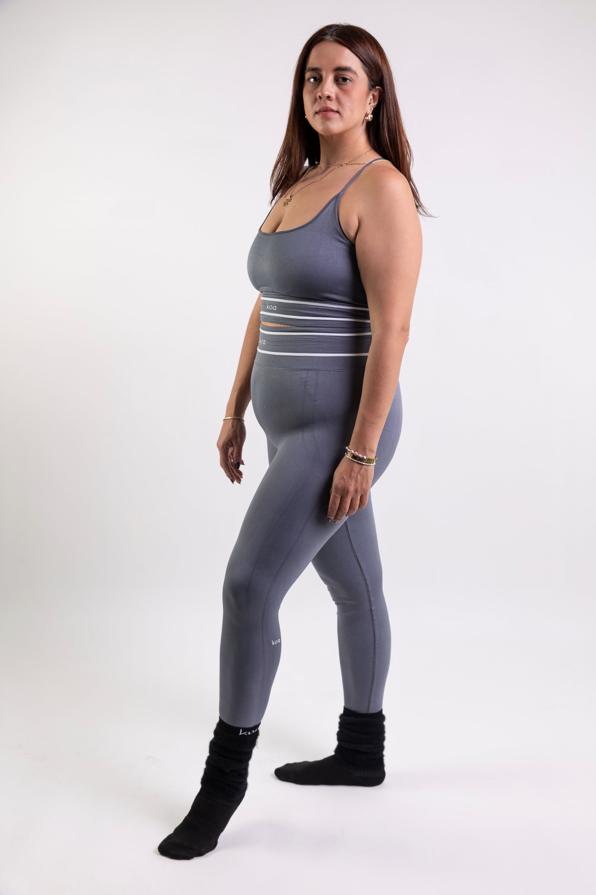Set Compresivo Butt Control CURVY Gris