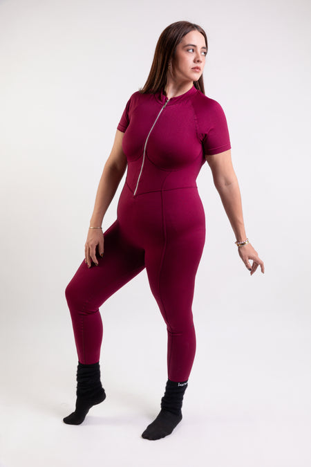 Jumpsuit Compresivo CURVY Vino