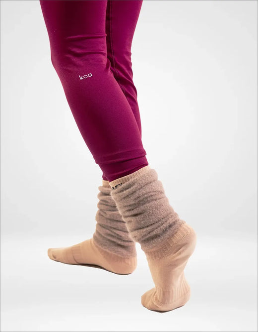 Calceta Deportiva Termica Beige