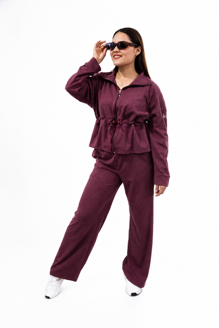 Set Pants Confort Vino